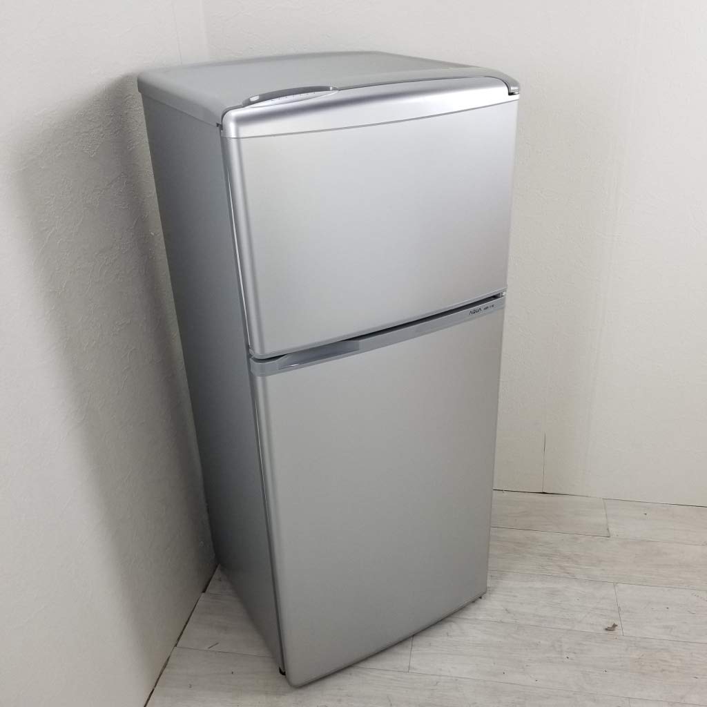 Amazon.co.jp: アクア 109L 2ドア冷蔵庫（直冷式）アーバンシルバー