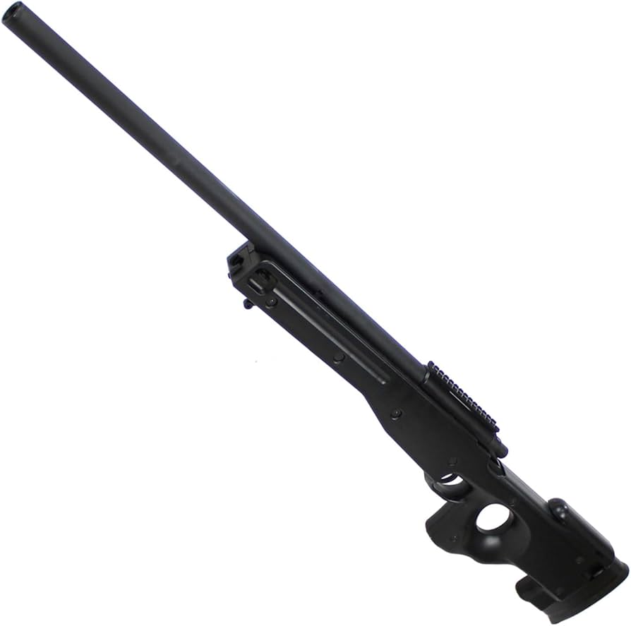 Amazon | AGM L96 エアコッキングライフル BK【バイポッド付属