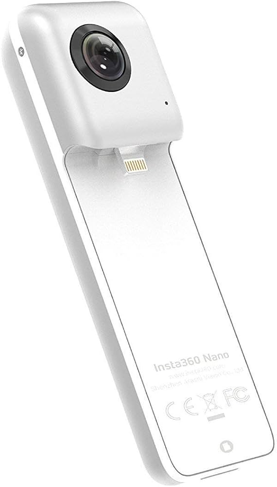 Amazon.co.jp: Insta360 Nano 360° VR 全天球 カメラ 3K 超広角