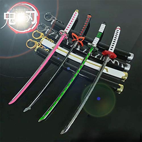 Amazon.co.jp: 鬼滅の刃 カタナ キーホルダー 竈門 炭治郎 我妻 善逸