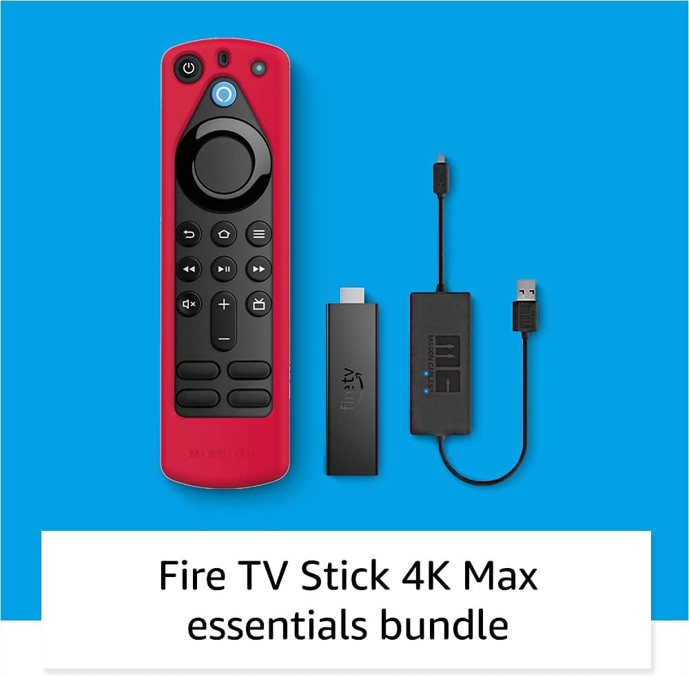 Fire TV Stick 4K Max 、Mission Cables セット Fire TV Stick 4K Max