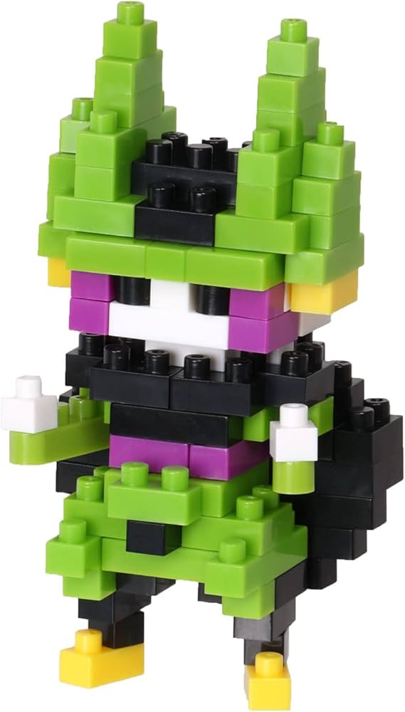Amazon.com: Kawada NBDB_016 Nanoblock Dragon Ball Z Cell Complete