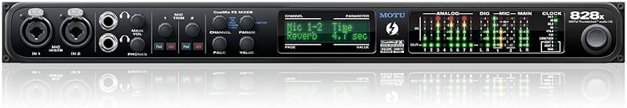 Amazon.co.jp: MOTU 828x 28イン30アウト Thunderbolt / USB2