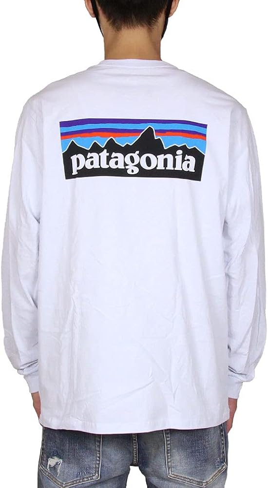 Amazon | [パタゴニア] ロンT 長袖Tシャツ メンズ S ホワイト 004