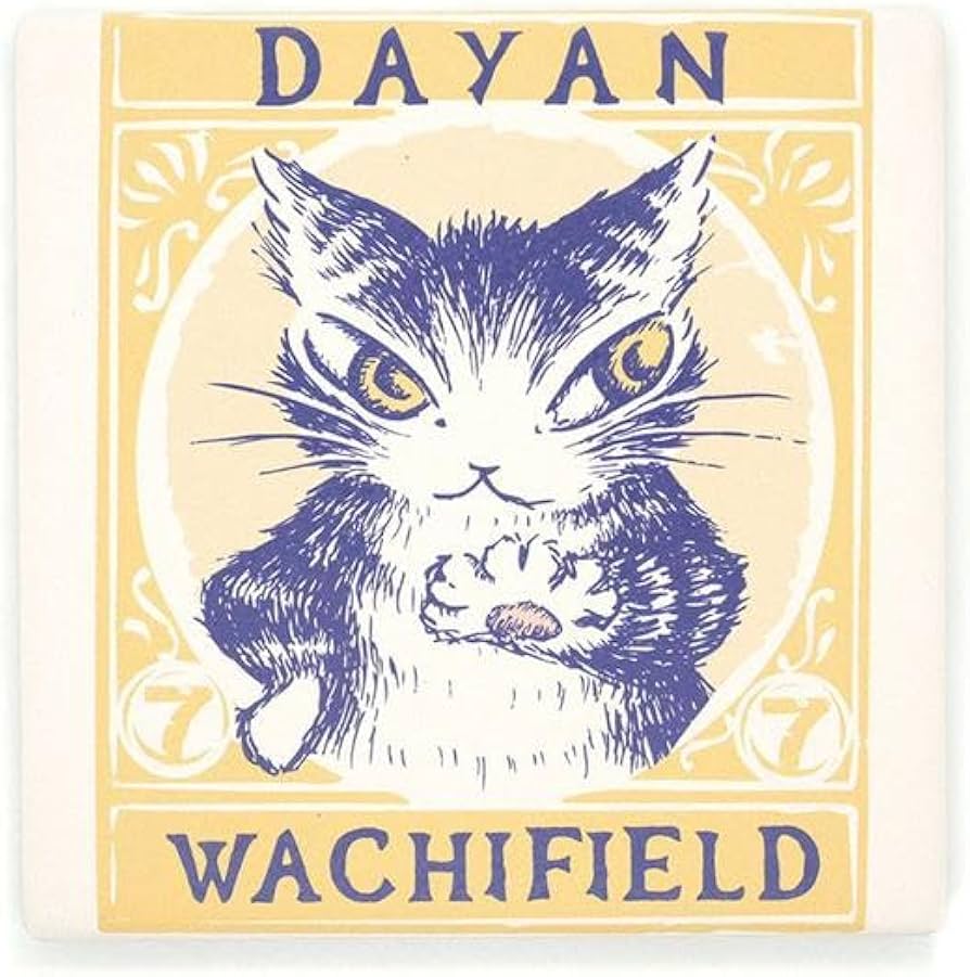 Amazon｜わちふぃーるど(Wachifield) 猫のダヤン キャラ吸水コースター
