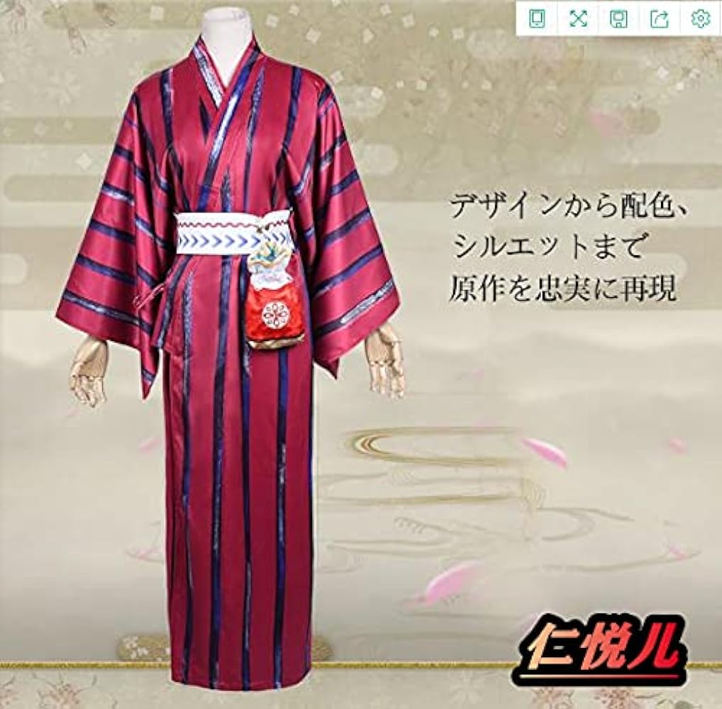 Amazon.co.jp: 刀剣乱舞 信濃藤四郎 軽装 コスプレ衣装 (靴 ウィッグ