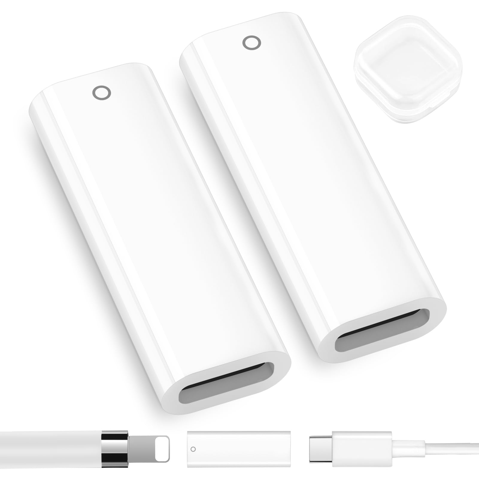 ASKUBSKU iPad 10. Nesil için Apple Pencil 1. Nesil Şarj Adaptörü