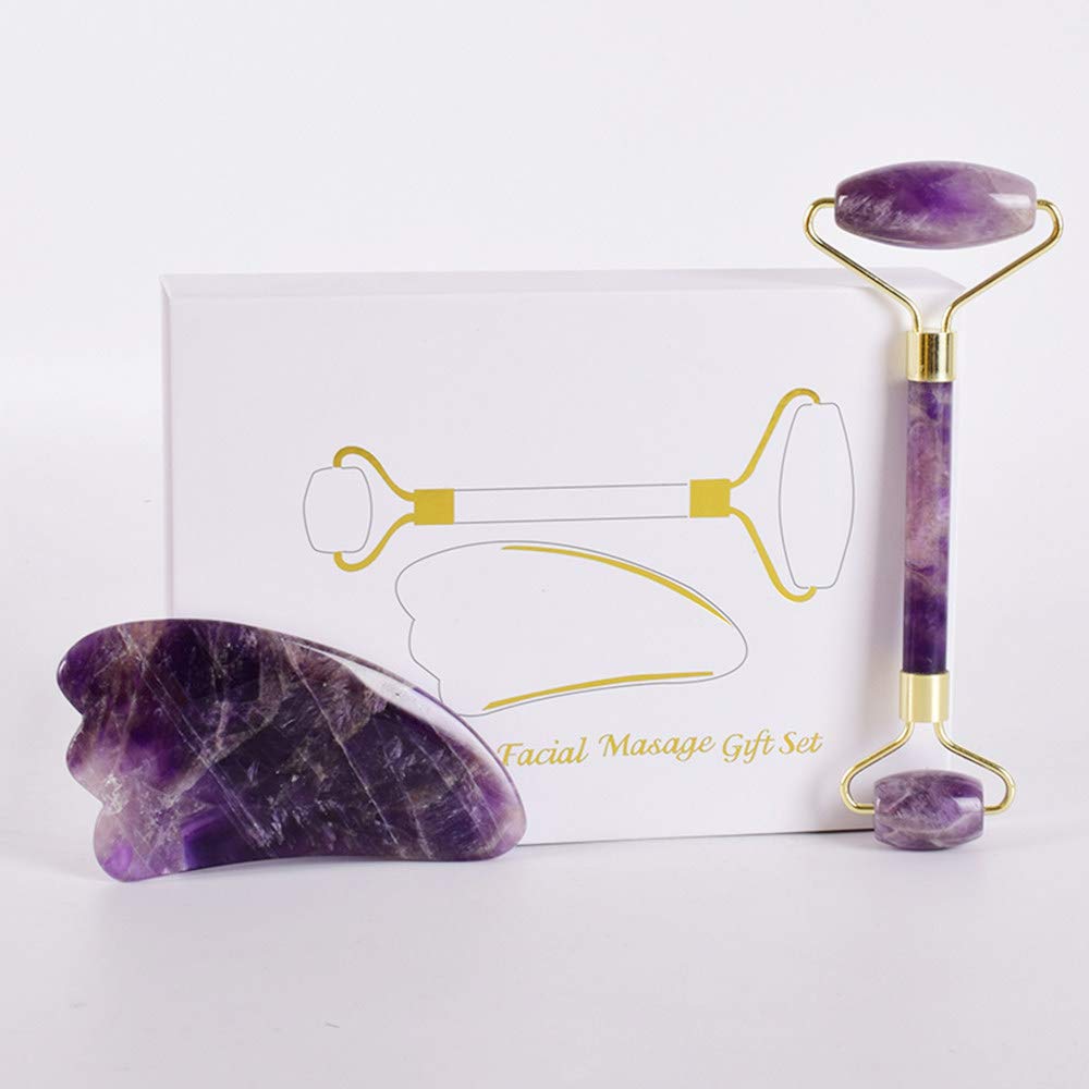 Amazon.co.jp: ヒスイローラー、ジェイドローラーの顔、ダブル