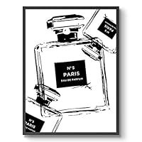 完売】アロマストーン 香水 モノトーン フレーム ポスター オブジェ