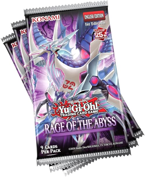 Amazon.com: YU-GI-OH! TCG - Rage of The Abyss (Box 24 Bags) - ENG