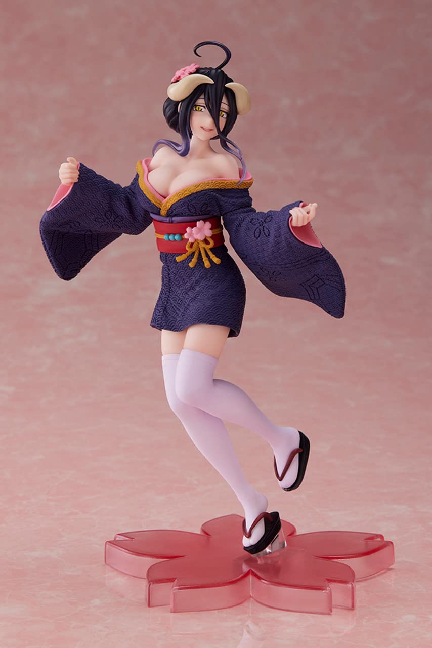 Amazon.com: Overlord IV Coreful Figure - Albedo (Sakura Kimono Ver