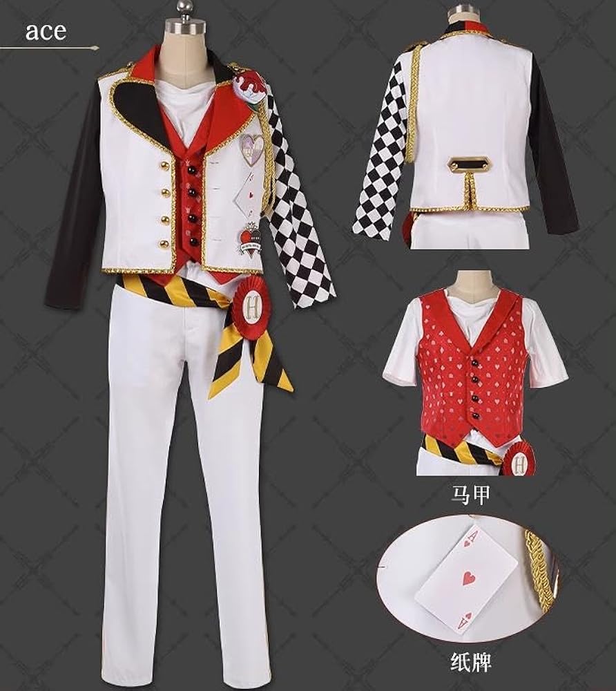 Amazon.co.jp: [XIN XIN] ハーツラビュル寮 ace エース・トラッポラ