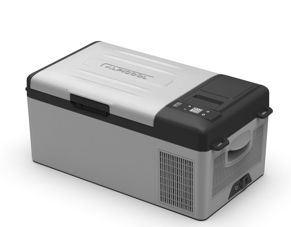 Amazon.co.jp: Alpicool ポータブル冷蔵庫 【バッテリー内蔵可能】車載