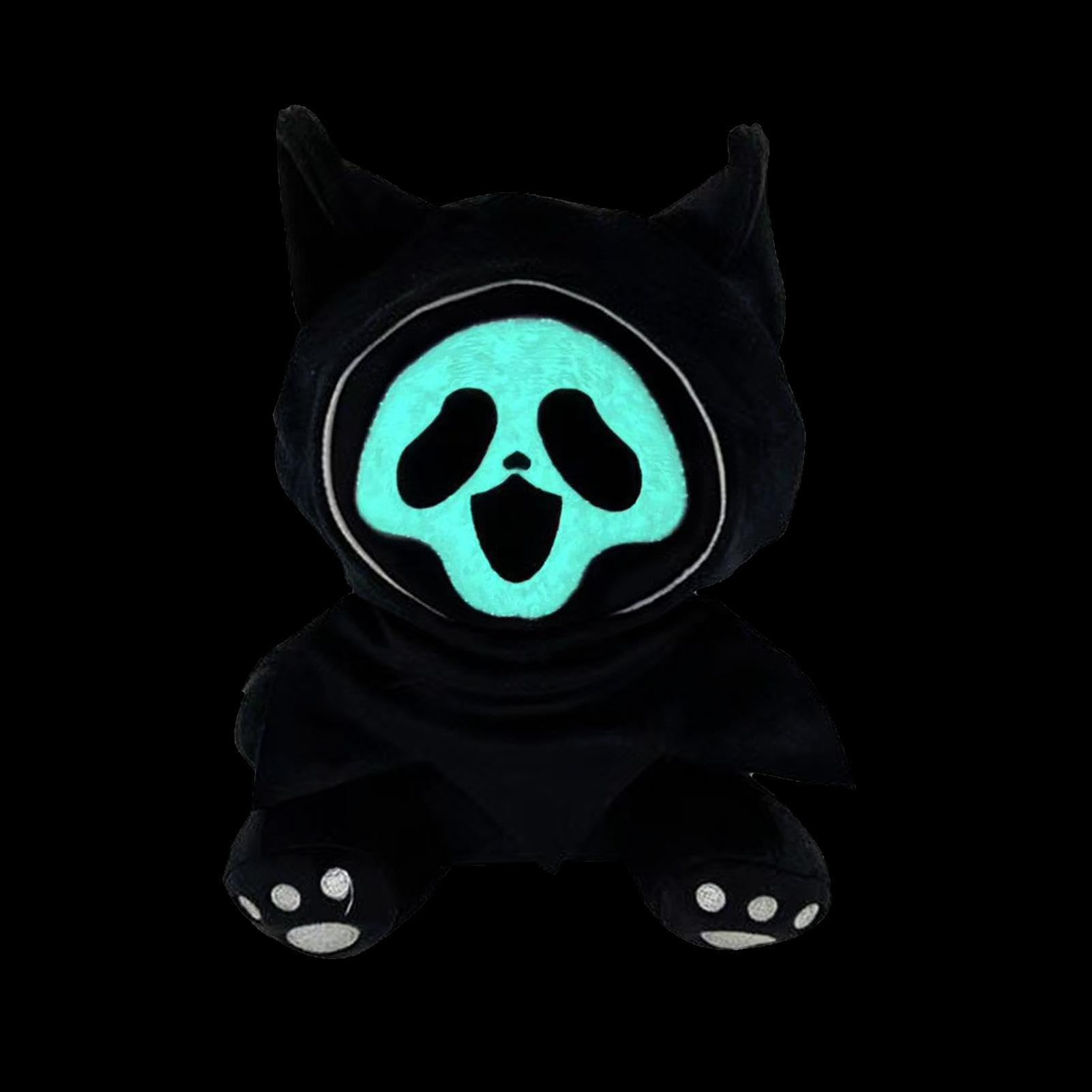 Amazon.co.jp: 9インチゴーストフェイスぬいぐるみ、スクリーム