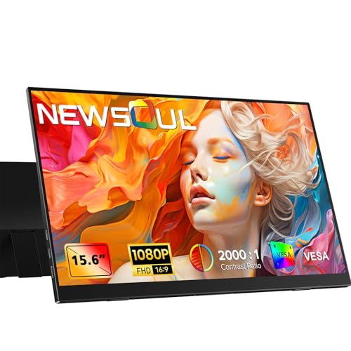 Amazon.co.jp: Newsoul モバイルモニター 15.6インチ モバイル