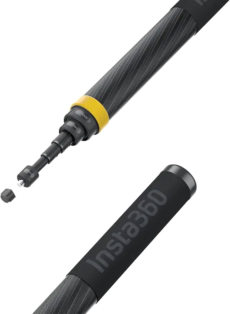 Amazon.com: Insta360 3m Extended Selfie Stick for X3, ONE RS/X2/R