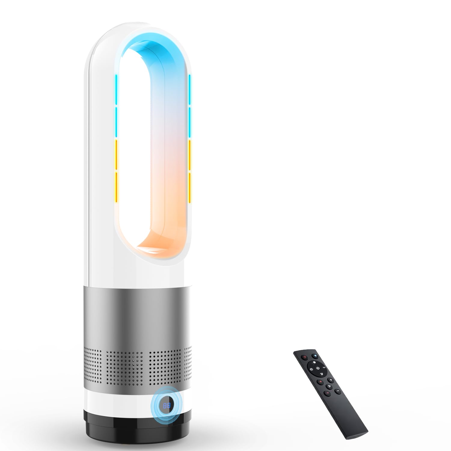 Amazon.co.jp: FUXNGZI セラミックヒーター 【暖房と扇風機を一体化&1