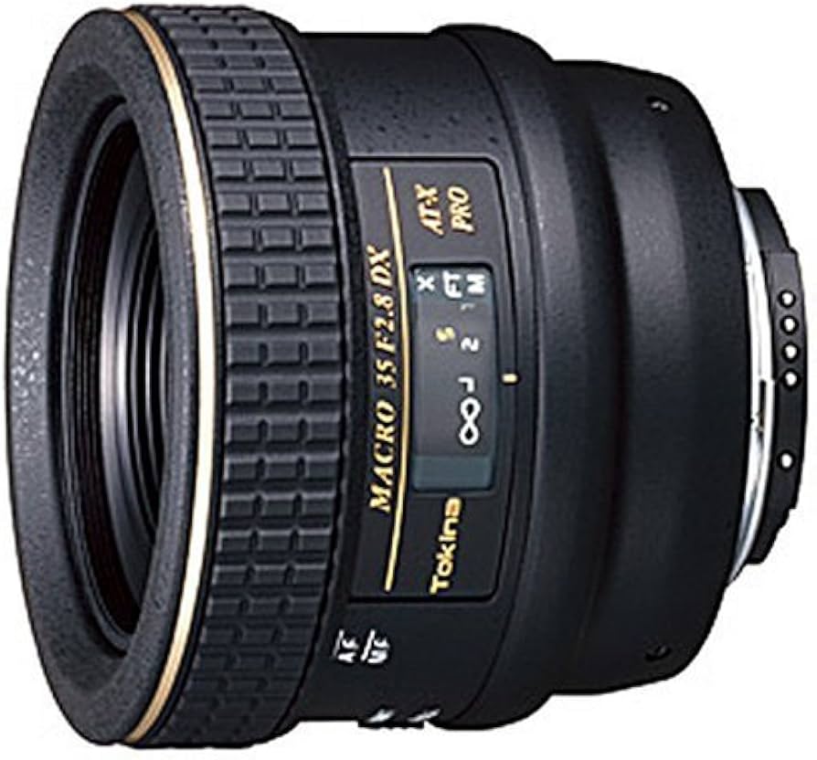 Amazon.com : Tokina 35mm f/2.8 AT-X PRO DX Macro Lens for Canon