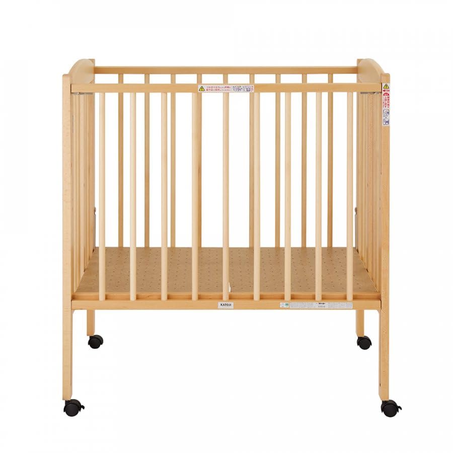 Amazon.co.jp: カトージ ベビーベッド ミニサイズ 折りたたみ 日本製