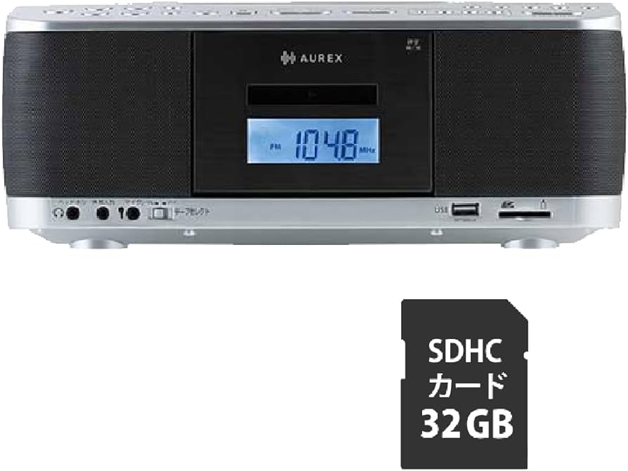 Amazon.co.jp: 東芝 CDラジカセ シルバー TY-CDX92(S) SDカード32GB