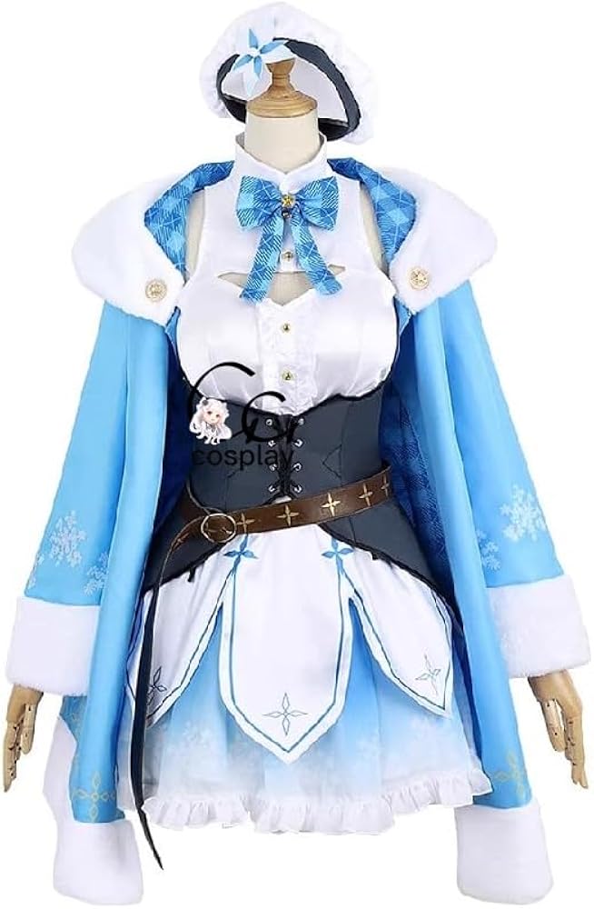 Amazon.co.jp: GGcosplay Vtuber 雪花ラミィ 初期 コスプレ衣装