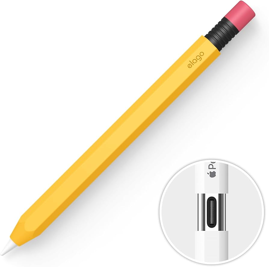 Amazon.com: elago Classic Pencil Case Compatible with Apple Pencil