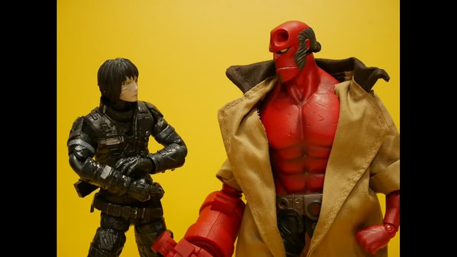 Amazon.co.jp: 1/12 ヘルボーイ ABS&PVC製 塗装済み 完成品 可動