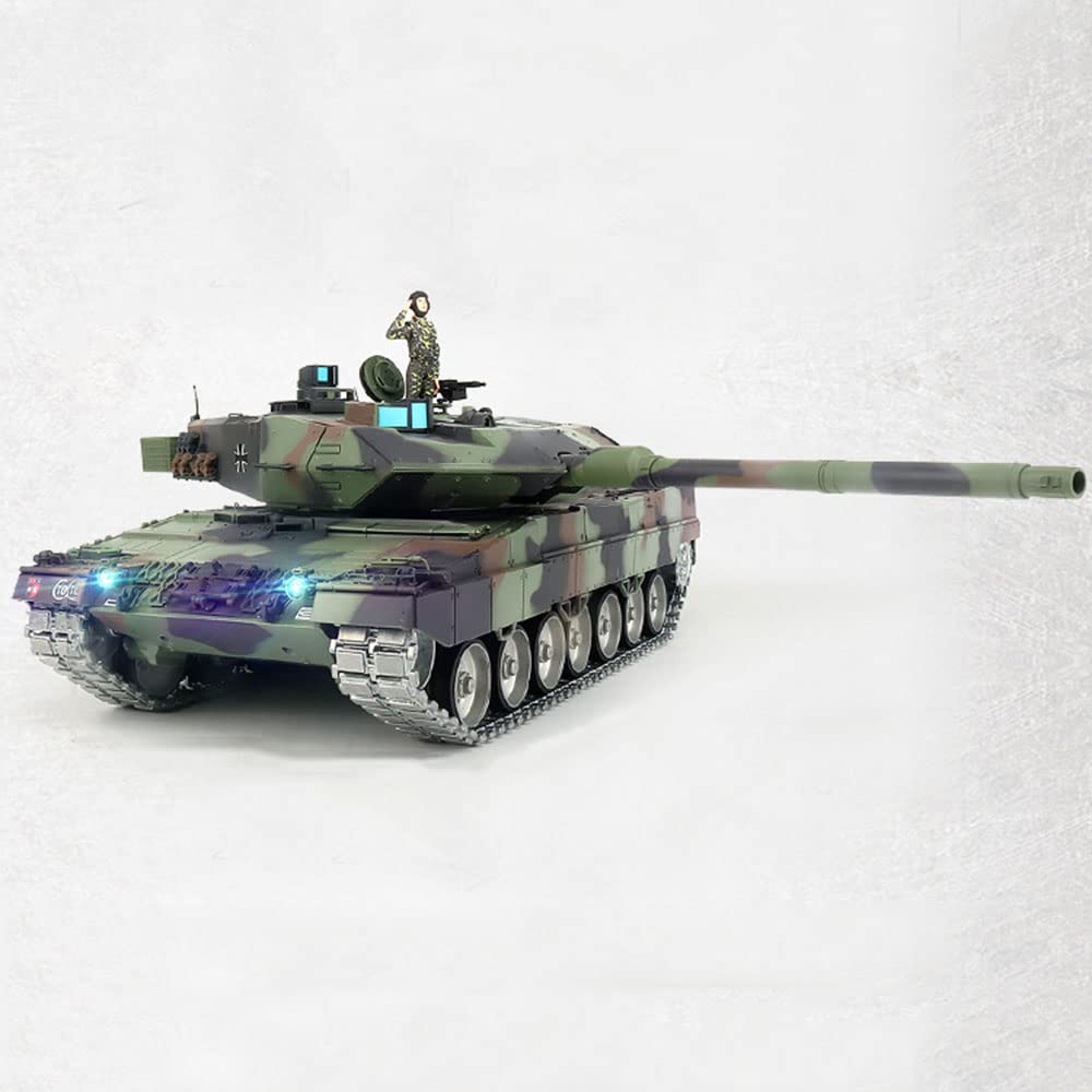 Amazon.co.jp: 戦車 ラジコン ドイツのヒョウ2A6主力戦車2.4Ghz 1/16