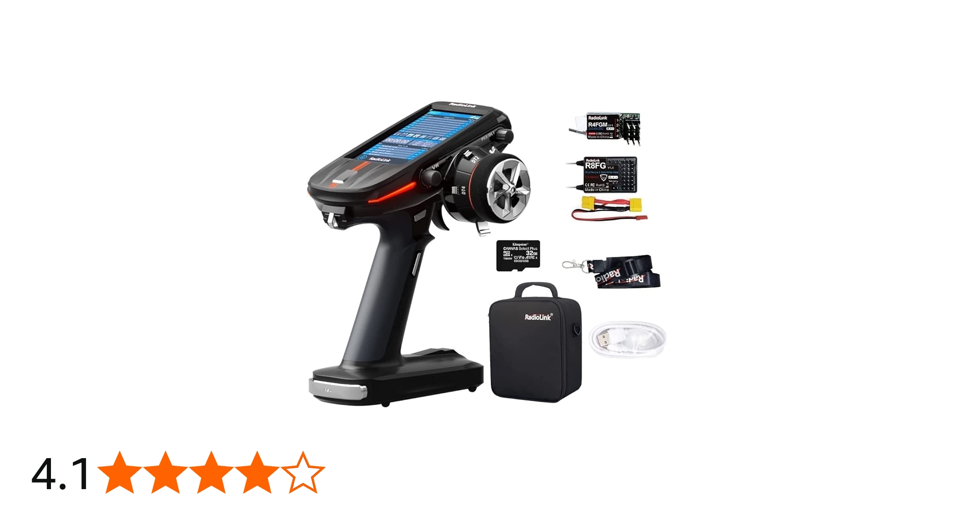 Amazon | Radiolink RC8X 2.4GHz 8CHプロポセット RCカー用送信機 技適