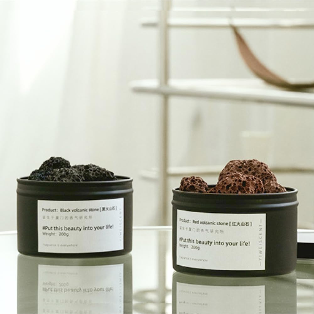 Amazon.co.jp: アロマストーン 溶岩石 おしゃれ 200g 幅8.5cm ストーン