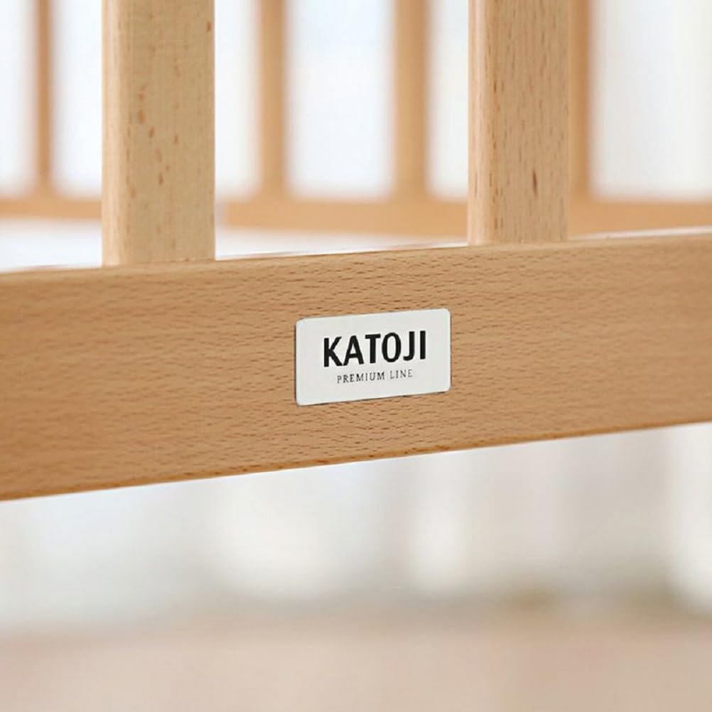 Amazon.co.jp: カトージ ベビーベッド ハイタイプ 日本製 ツーオープン