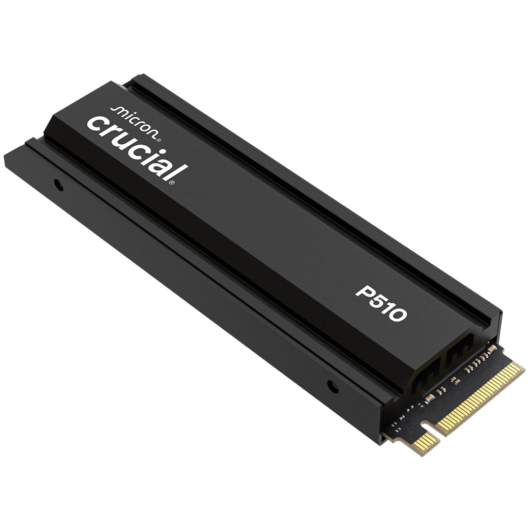Amazon | Crucial P510 1TB Gen5 NVMe SSD ヒートシンク付き 最大