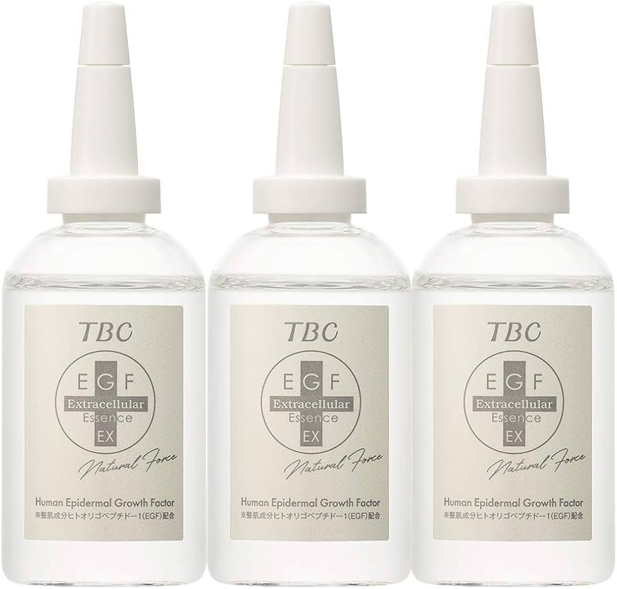 Amazon.co.jp: TBC EGF Extra Essence EX 2.4 fl oz (60 ml) Set of 3