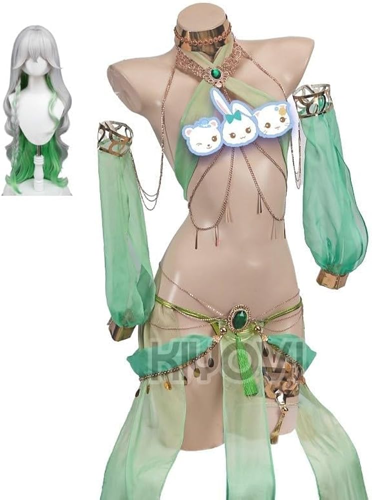 Amazon.co.jp: [KAYZIUCOS] 原神 スメール ナヒーダ-Nahidaウィッグ