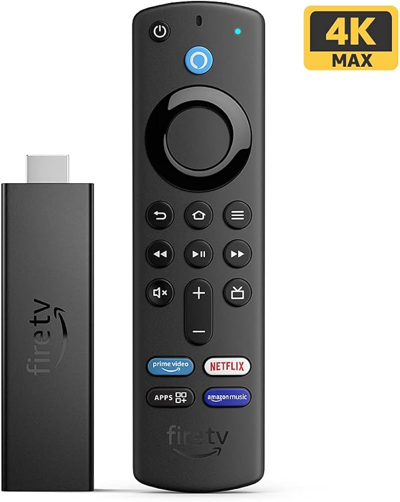 Fire TV Stick 4K Max streaming device, Wi-Fi 6, Alexa Voice Remote