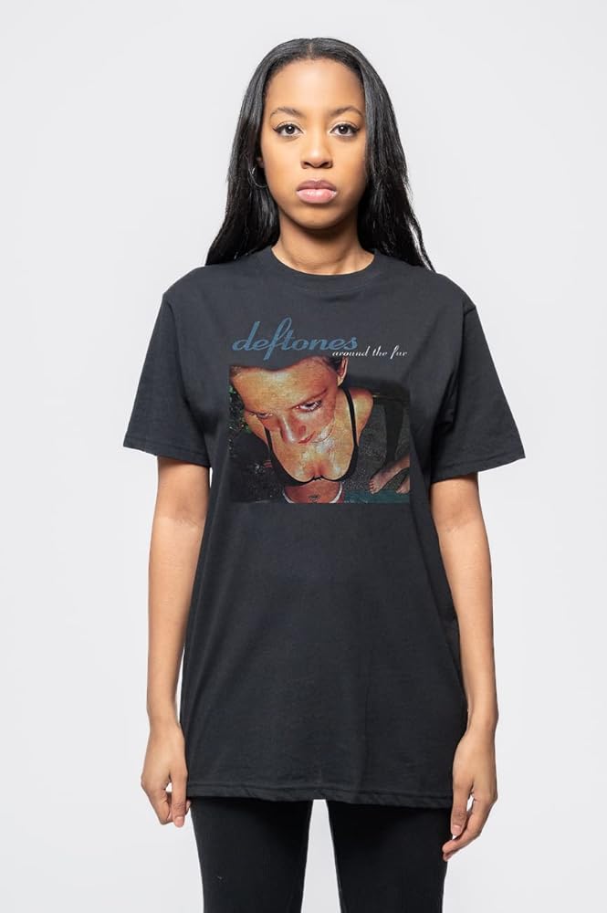 Amazon.com: Deftones T Shirt Around The Fur Band Logo Official