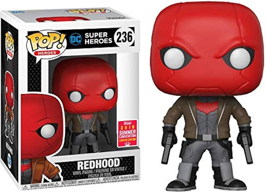 Amazon.com: Funko Pop DC Super Heroes Red Hood SDCC Summer