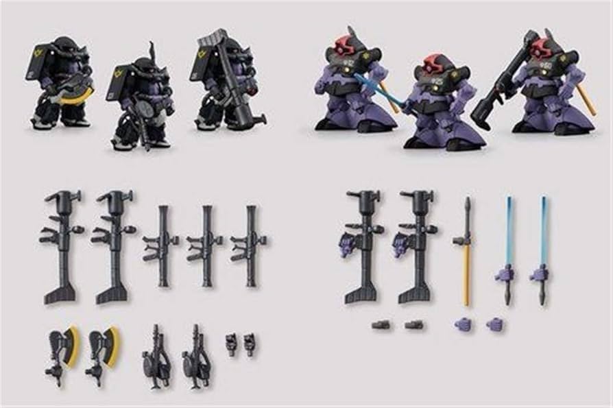 Amazon | FW GUNDAM CONVERGE:CORE 黒い三連星 高機動型ザクII＆