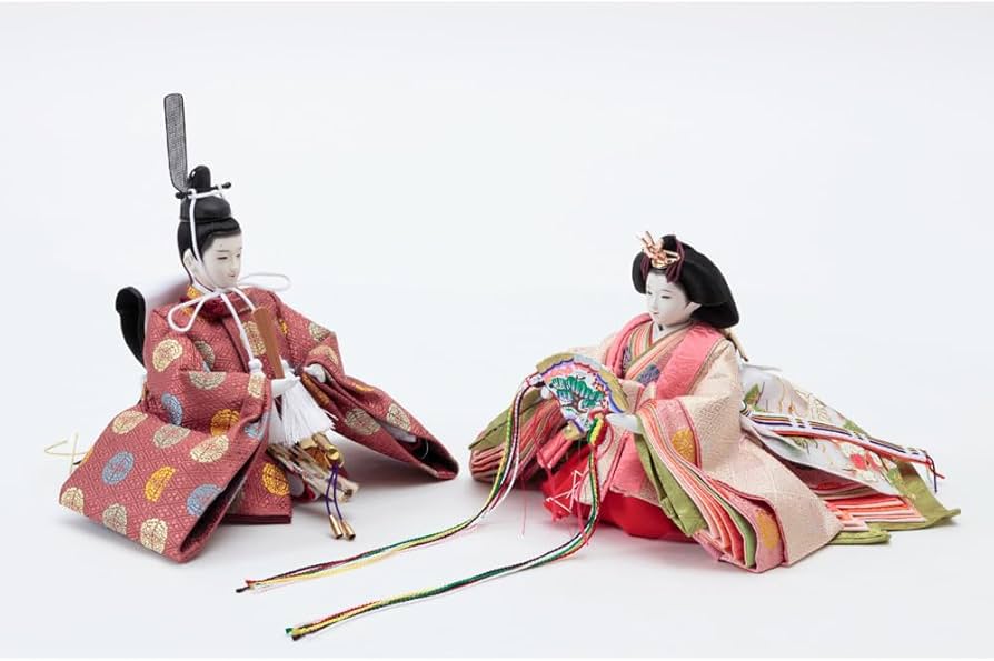 Amazon.co.jp: 久月official 雛人形 横山薫作 親王飾り 4HR-K51-Z