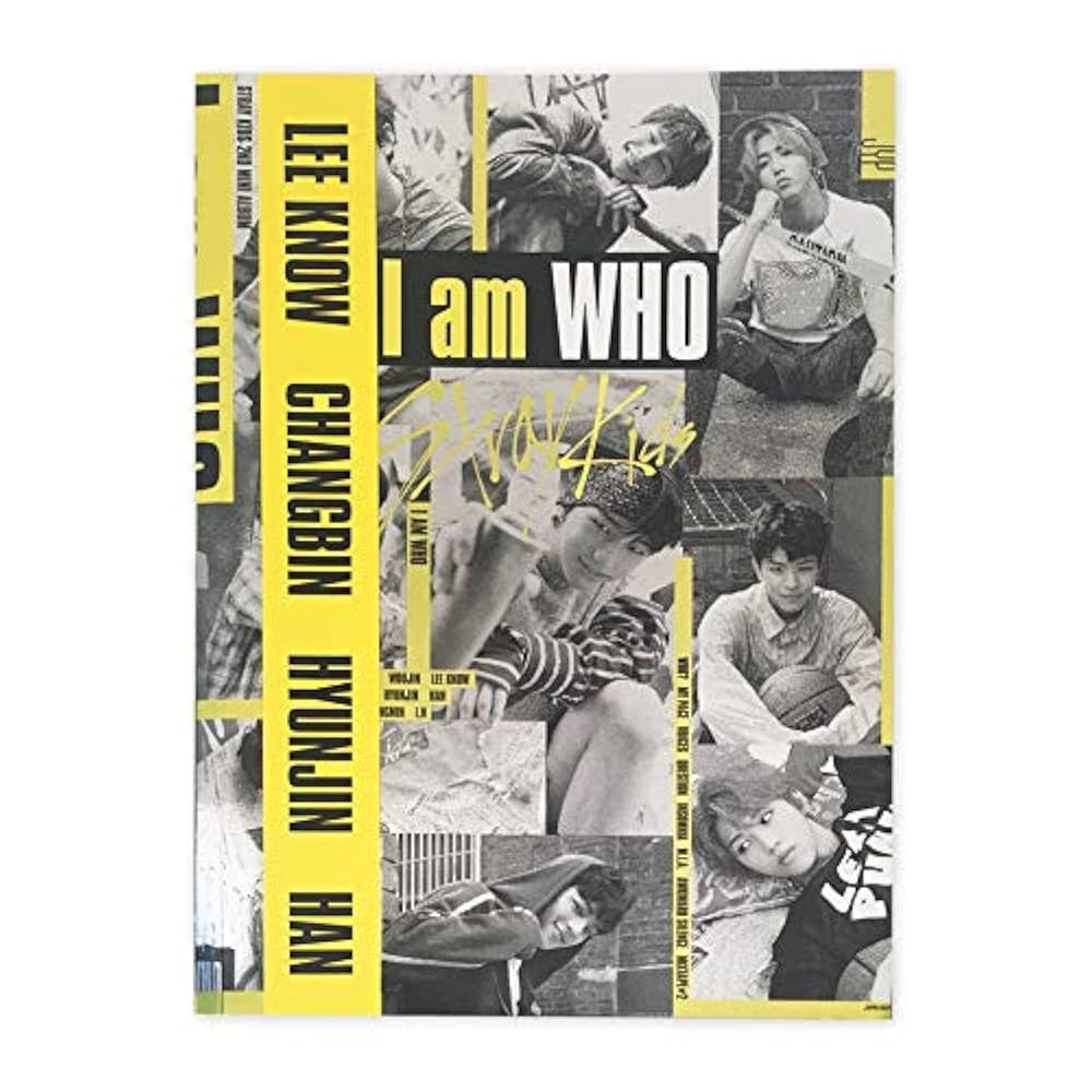 STRAY KIDS 2nd Mini Album - I am who [ I AM Ver. ] CD + Photobook