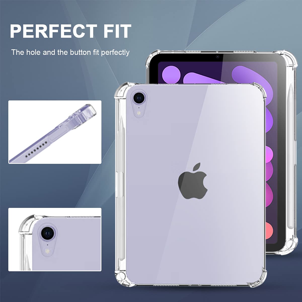 Amazon.com: Neepanda Clear Case for iPad mini 7 A17 Pro/Mini 6