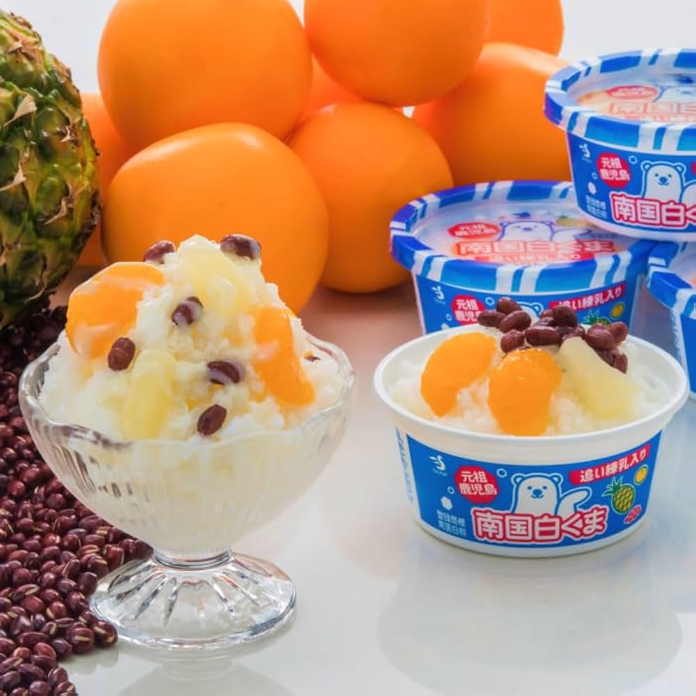 Amazon.co.jp: 夏ギフト 鹿児島県産 元祖 南国白くま12個 白くまアイス