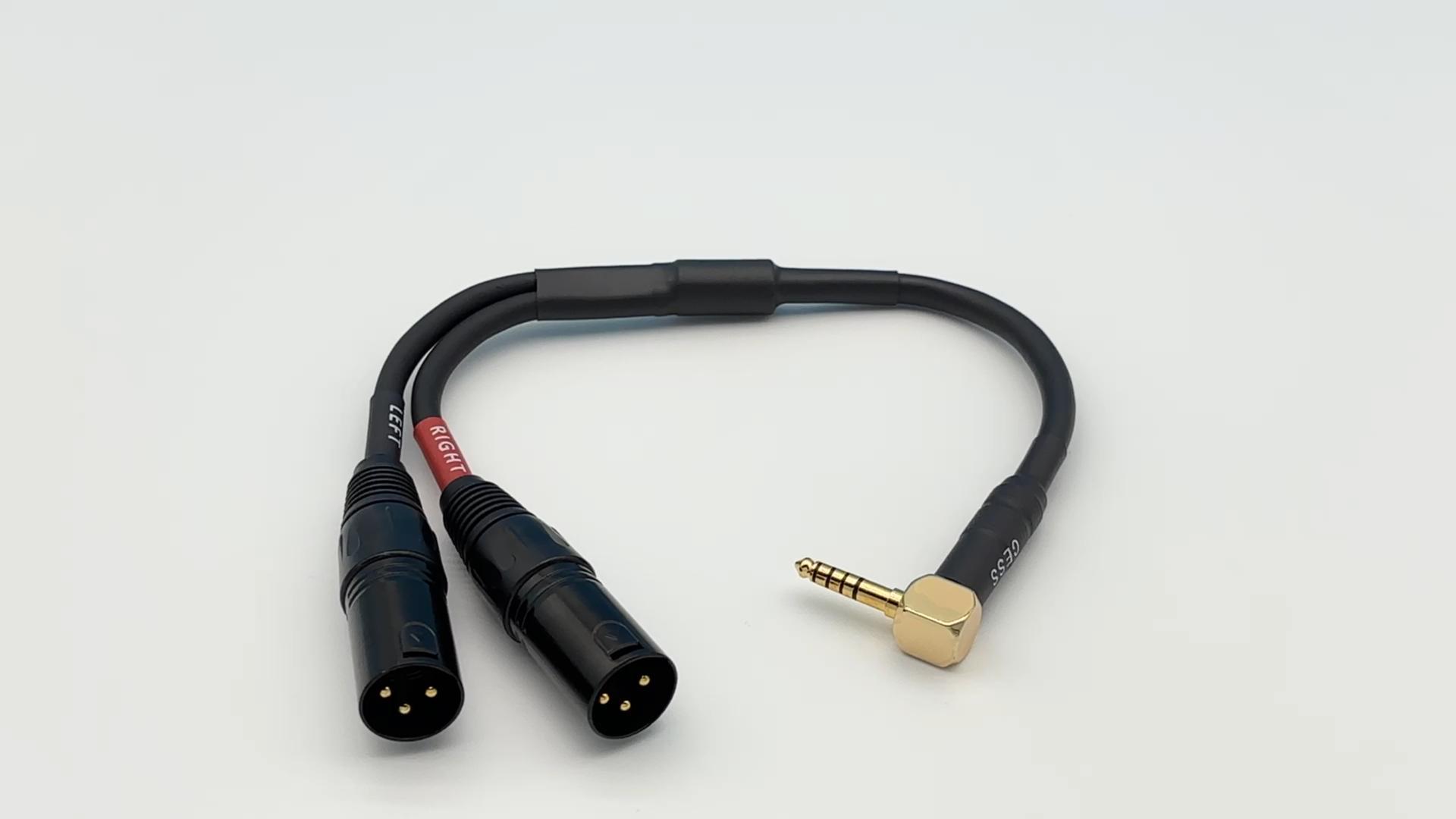 Amazon.com: CNCESS CESS-258 Right Angle 4.4mm Balanced Male to