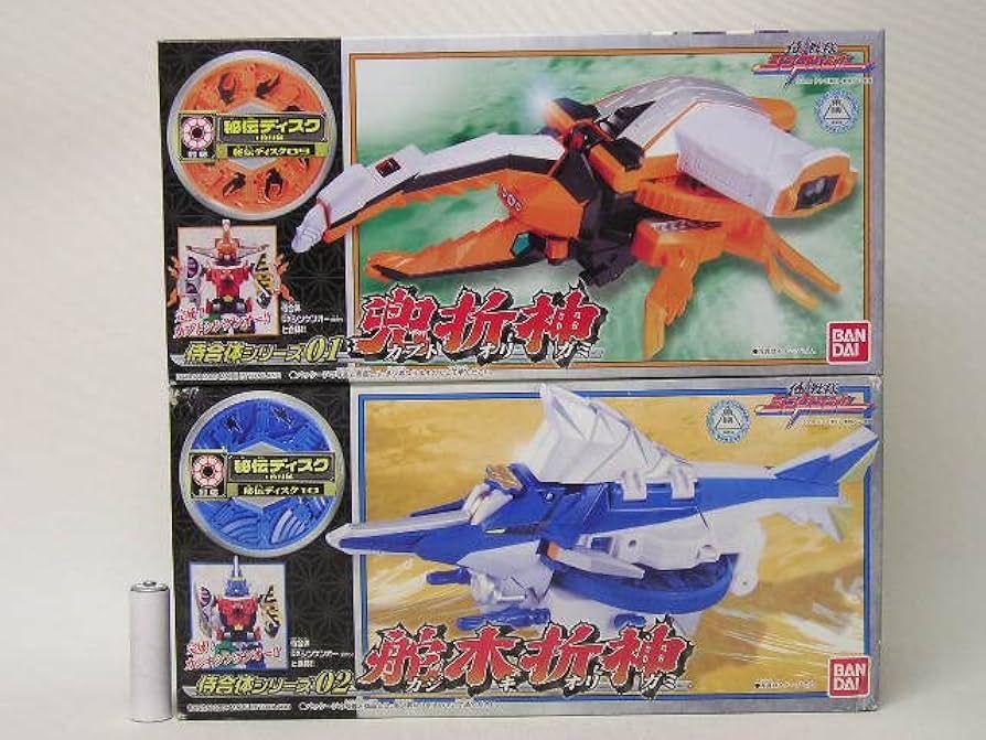 Amazon | □侍戦隊シンケンジャー 侍合体シリーズ 兜折神/舵木折神