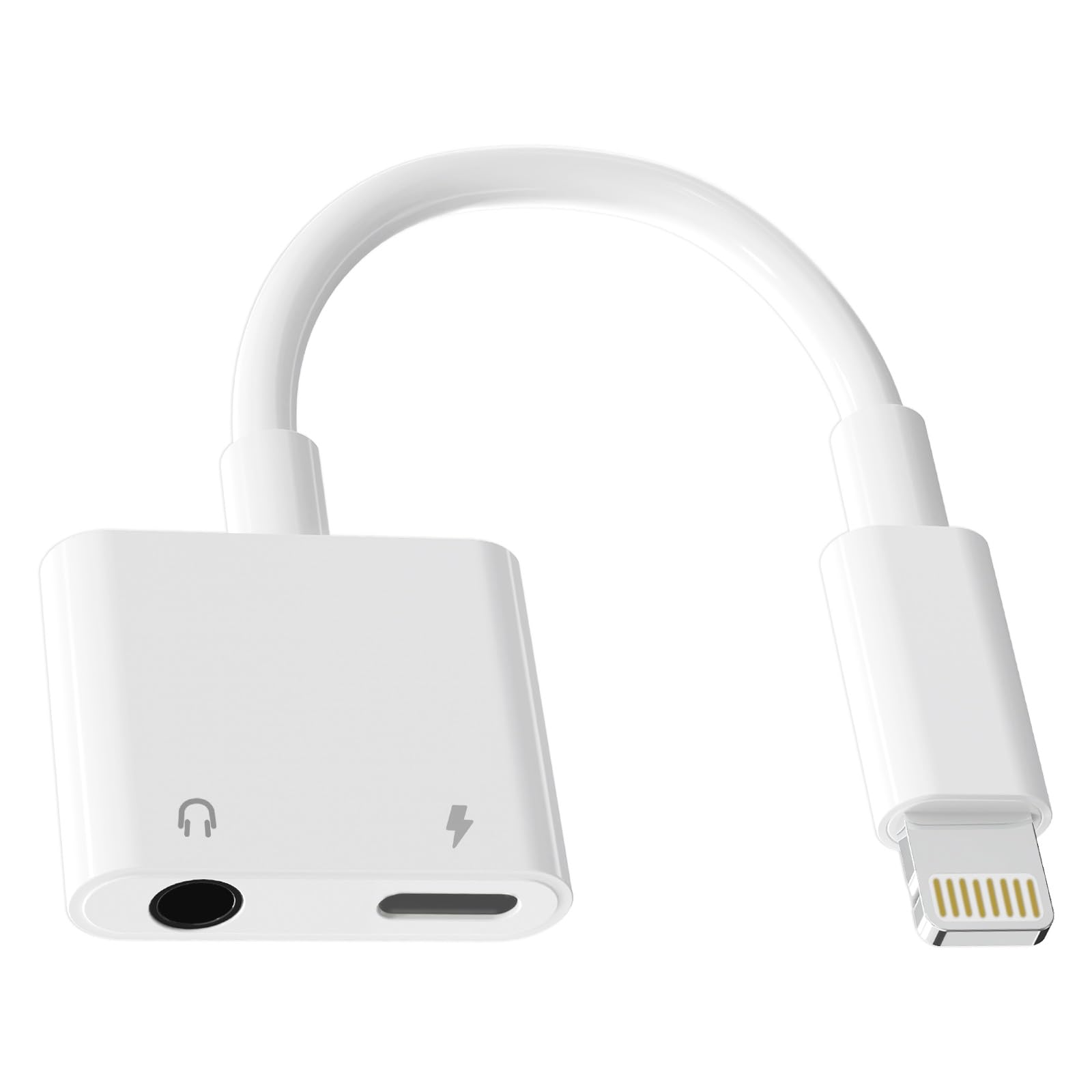 Amazon.co.jp: 【2025 MFi強化版】Lightning 3.5 mm ヘッドフォン