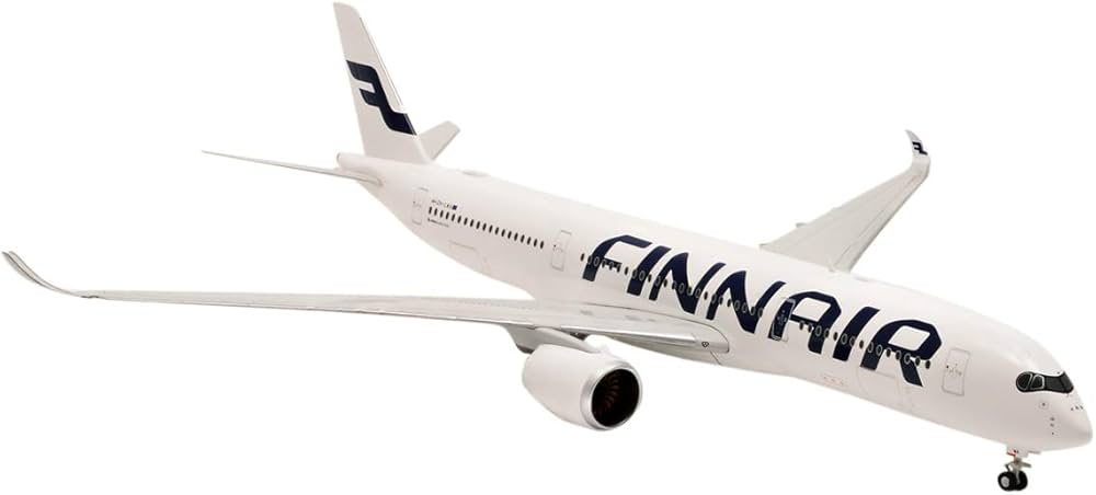 Herpa Diecast FinnAir Airbus A350 XWB Miniature Model - White: Buy