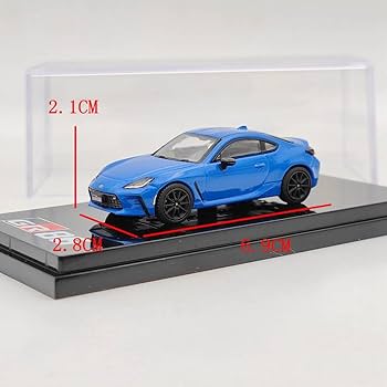 Amazon.com: HJ 1/64 GR86 RZ 3BA-ZN8 HJ641048ABL Diecast Toys