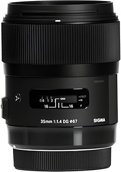 Amazon.com : Sigma 35mm f/1.4 DG HSM Art Lens for Canon EF Mount