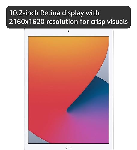 Amazon.com : Apple 2020 iPad 10.2-inch, Wi-Fi, 128GB - Silver