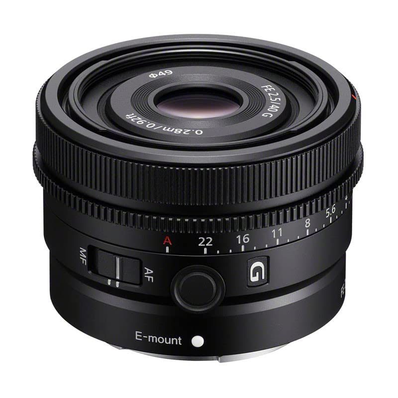 Amazon.com : Sony SEL40F25G - Full-Frame Lens FE 40mm F2.5 G